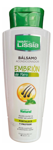 Bálsamo Embrión De Pato Lissia 850ml