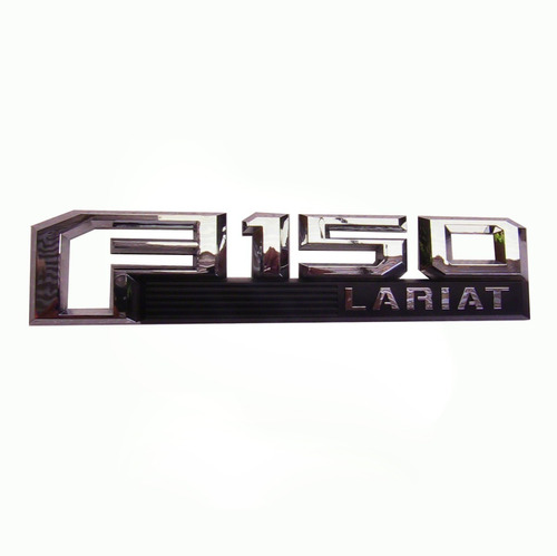 Logo Emblema Ford F-150 Lariat Cromada (envío Gratis)