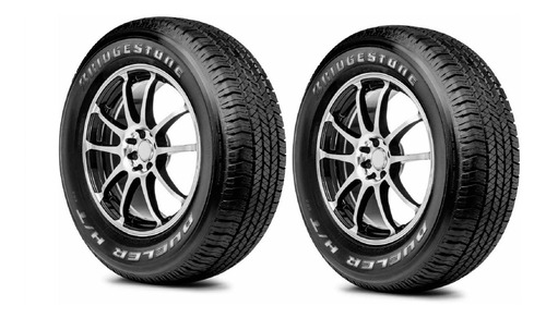 2 Llantas 255/70r17 Bridgestone Dueler H/t 684 Ii 110s
