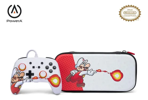 comprar Control Y Funda Power A Super Mario - Nintendo Switch Blanco