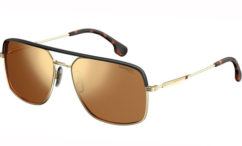 Lentes De Sol Carrera 152/s J5gk1 Café Dorado Negro Unisex* Color Cafe-Dorado Lente Marrón claro Diseño Mirror