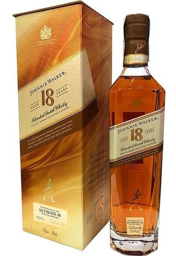 Whisky Johnnie Walker 18 Años 750ml 
