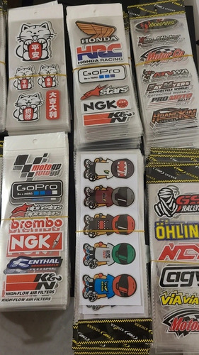 Imagen 8 de 10 de Calcomania Sticker Metalizado Carros Y Moto, Láser Reflectiv