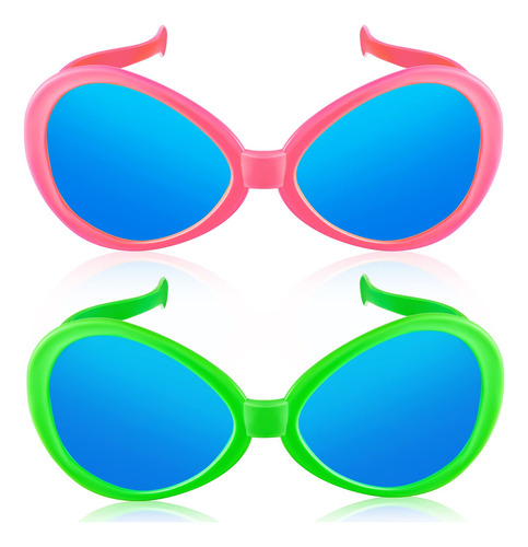 Gafas De Sol Jumbo Flutesan Para Adultos Y Niños (rosa, Verd