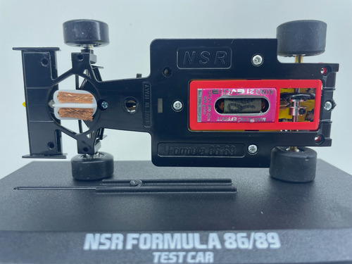 Carrinho De Autorama Formula 1 86/89 Slot Test Car Nsr 1:32 Amarelo