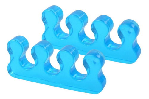 Imagem 7 de 10 de Espacador P/ Dedo Manicure E Pedicure Silicone Gel Mão Pés
