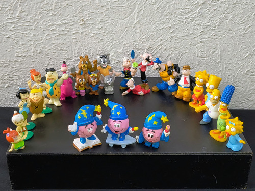 Figuras Cartoonmanía Sonrics 90's Retro Colección Completa (Usado)