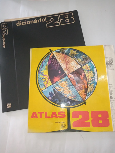 Coleção Dicionário E Atlas 28- Fasciculos 1-20 21-24 26-28 (Usado)