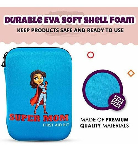 Botiquin Primer Super Mom Kit De Primeros Auxilios, Juego De