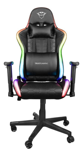 Silla Gamer Trust Gxt 716 Rizza Con Iluminación Led Rgb