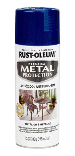 Aerosol Rust Oleum Metal Protection - Metálico - Colores