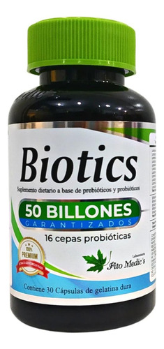 Biotics Probióticos & Prebiótic - L a $65000