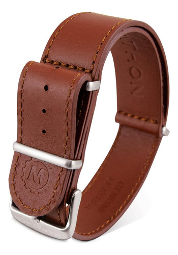 Premium Leather Defstan Watch Strap Acero Inoxidable De...