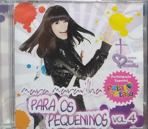 comprar Mara Maravilha Para Os Pequeninos Vol 4  Cd Original Lacrado
