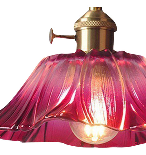 Lámpara Colgante Moderna, Iluminación De Morado Pequeño