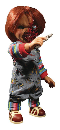 Chucky Pizza Face Talking - Chucky 3 Por Mezco Toys