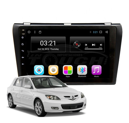 Auto Radio Android Mazda 3 2006-2011 2gb + 32gb