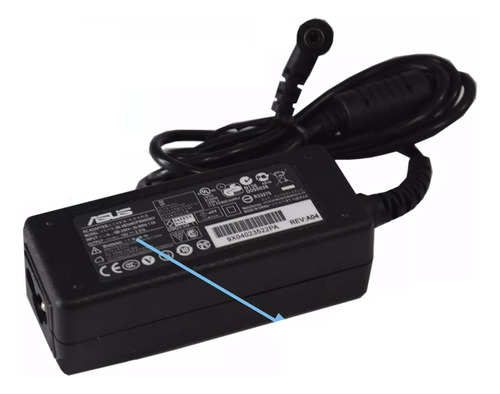 Cargador Asus 19v/ 2.37a/ 45w/ 5.5x2.5mm Plug Negro