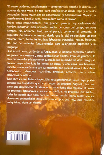 Manualidaes Criollas. M. Bugallo Y R. Berrotarán.cuero Crudo