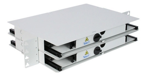 Distribuidor Fibra Óptica Lcx 24 Fibras 4ur Telect Lcxc241f