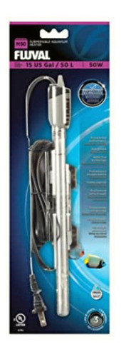 Fluval M50 Submersible Heater, 50-watt Heater For Aquariums