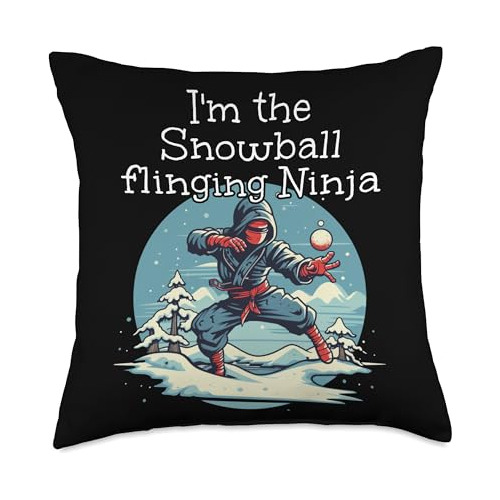 Ninja De Nieve Genial Batallas De Nieve Y Amantes De Te...