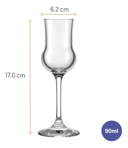 Copa Para Pisco X 12 Unid De 90 Ml Set X 12 Copas