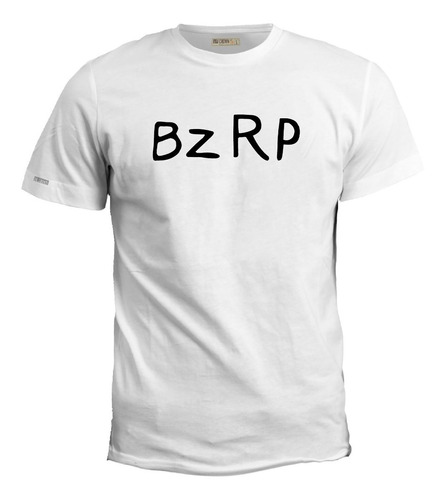 Camiseta Bzrp Bizarrap Logo Rap Reguetón Hip Hop Hombre Irk 
