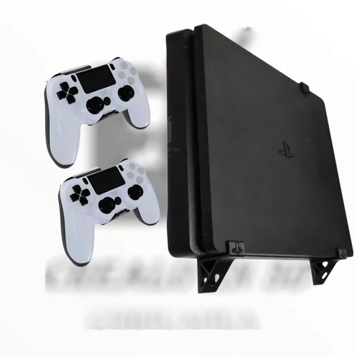 Kit Soportes De Pared Para Ps4 Slim