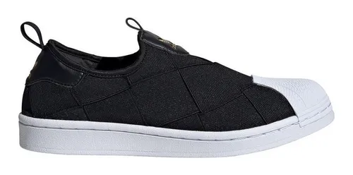 Zapatillas adidas superstar slip on w-negro cheap