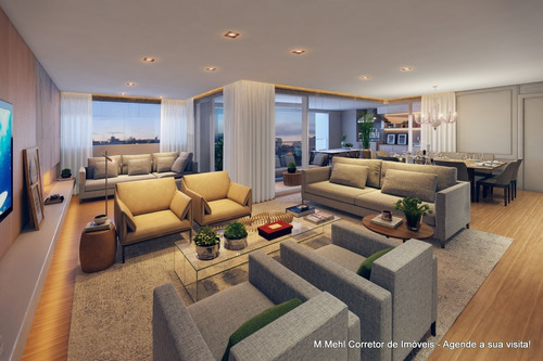 Imagem 7 de 30 de Apartamento Com 4 Dormitórios À Venda Com 462.53m² Por R$ 3.194.000,00 No Bairro Ecoville - Curitiba / Pr - M2ec-leh8a12