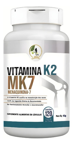 Kit C/20 Suplementos K2 Mk7 Menaquinona - Venda Atacado