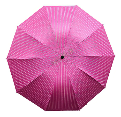 Sombrinha Blackout Proteção Uv Forro Liso Reforçado Grande Cor Rosa-escuro