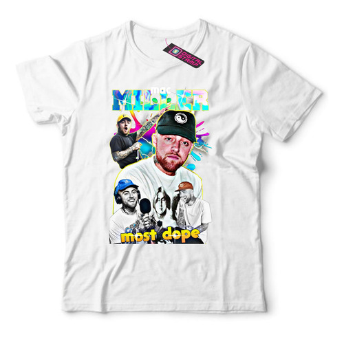 Remera Mac Miller Most Dope Rap 25 Dtg Premium