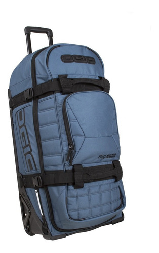 Imagen 1 de 5 de Maleta Equipaje Ogio Rig 9800 Wheeled Basalt Azul Motocross