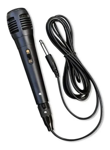 Microfono Alambrico Cable De 2mts Para Karaoke Sonido Nuevo