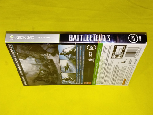 Battlefield 3 Xbox 360 Portada Original *sin Juego* (Usado)