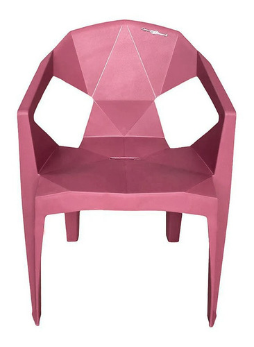 Imagem 3 de 10 de Kit 6 Poltronas Vinho Resistente + Mesa Desmontável Redonda
