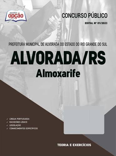 Apostila Prefeitura Alvorada Rs - Almoxarife