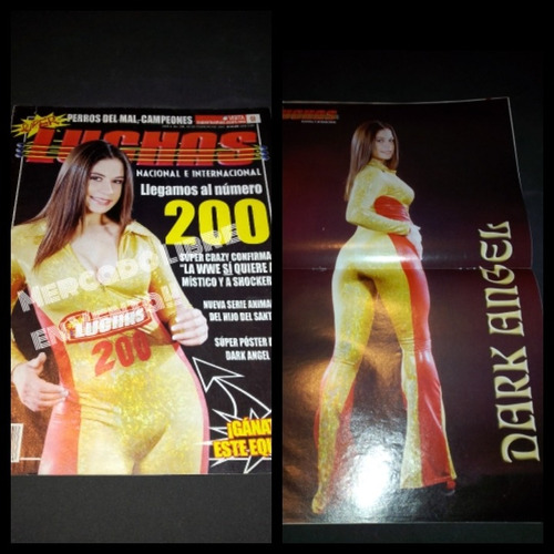 Lucha Libre Revista Dark Angel +póster ! Súper Luchas #200 !