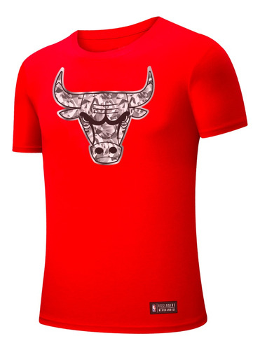 Nba Playera De Hombre Chicago Bulls Diamante Rojo