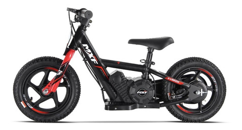 Imagem 3 de 4 de Mini Bicicleta Elétrica Mxf Aro12 Vermelho + Brinde Capacete