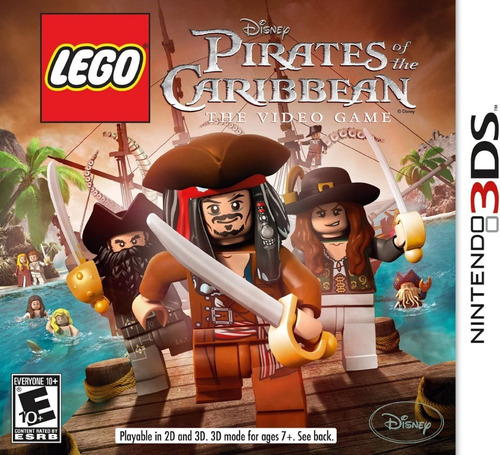 Lego Pirates Of The Caribbean The Video Game - Nintendo 3ds