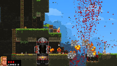 Juego multimedia físico Broforce Deluxe Edition para Nintendo Switch