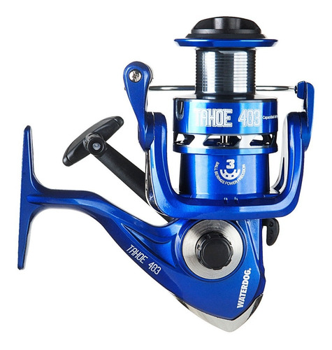 Reel Waterdog Tahoe 203 3 Rulrmanes Frontal Pesca Variada