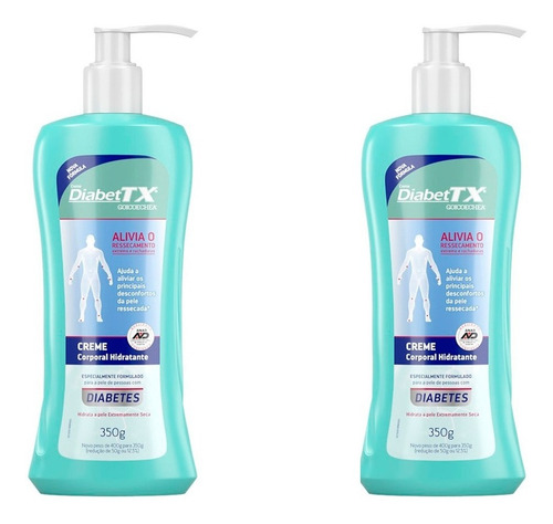 Goicoechea Diabet Tx Creme Hidratante 2 Un De 350g Cada