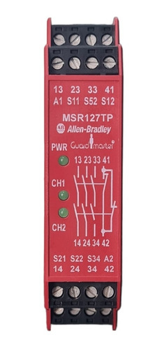 Relevador De Seguridad Allen Bradley Msr127tp 220vac/24vdc