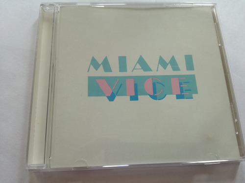 Miami Vice - (soundtrack) Cd-  Made In Usa - Primera Ed.