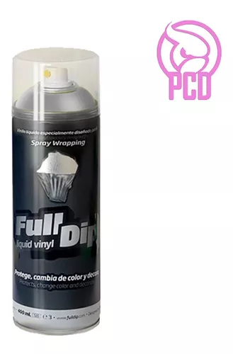 FULL DIP ANTRACITA GRIS SATINADO de 400ml PINTURA REMOVIBLE