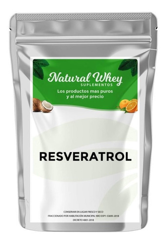 Resveratrol Puro En Polvo 20 Gramos Envío Gratis 